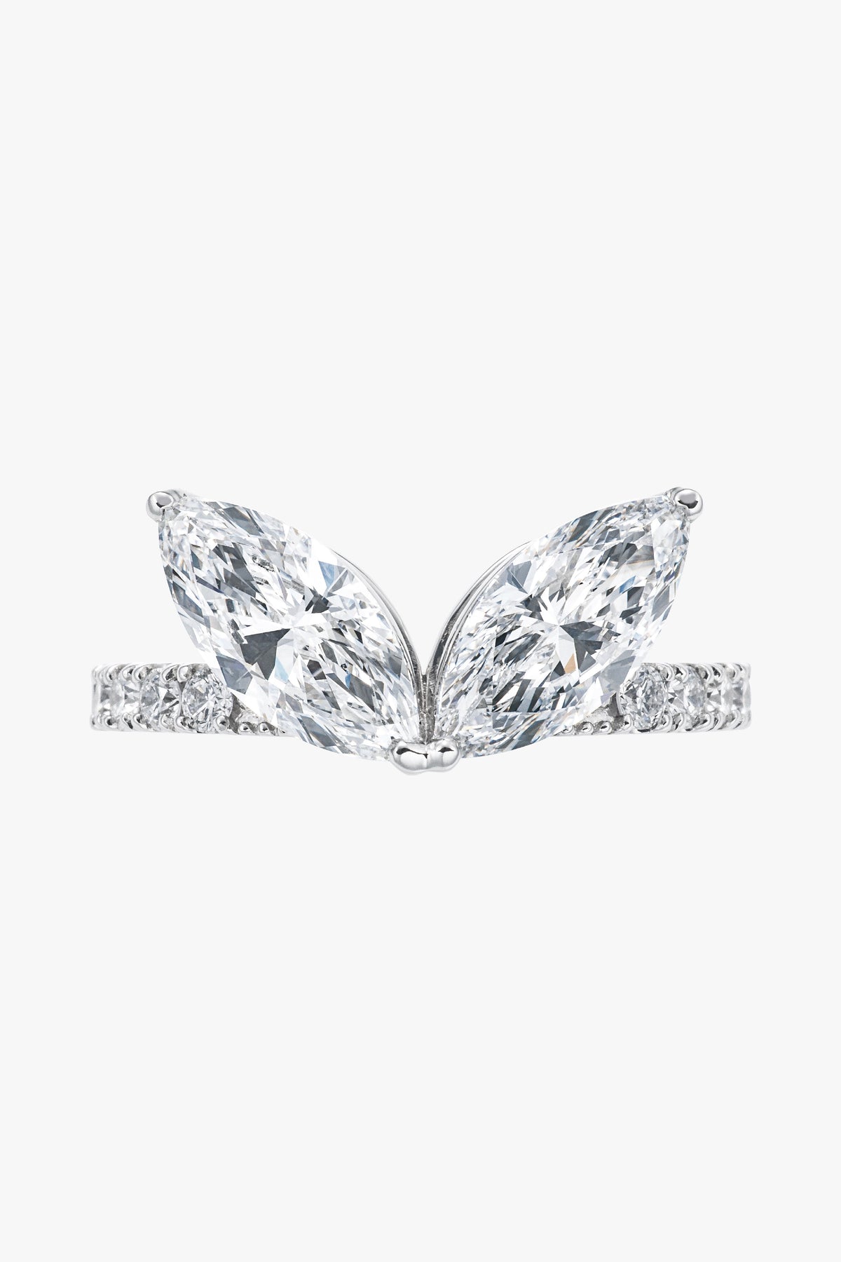 RÊVE DOUBLE MARQUISE & MELEE RING