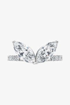 RÊVE DOUBLE MARQUISE & MELEE RING